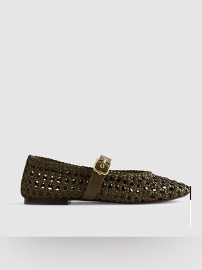 Madewell Olive Remy Mary Jane Flats